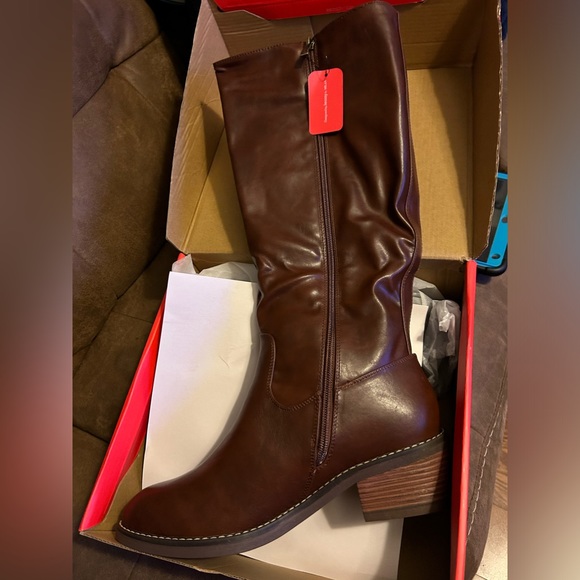 Jeossy Women's👱🏽♀️9661 Knee High Riding Boots👢Sz 11 - Picture 2 of 14